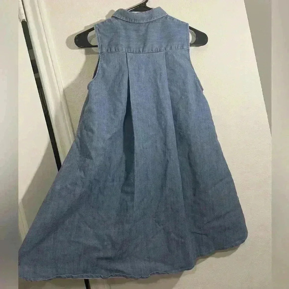 Alice and Olivia Anisa Sleeveless Chambray Denim Tunic Top Womens Size XS - Picture 6 of 8